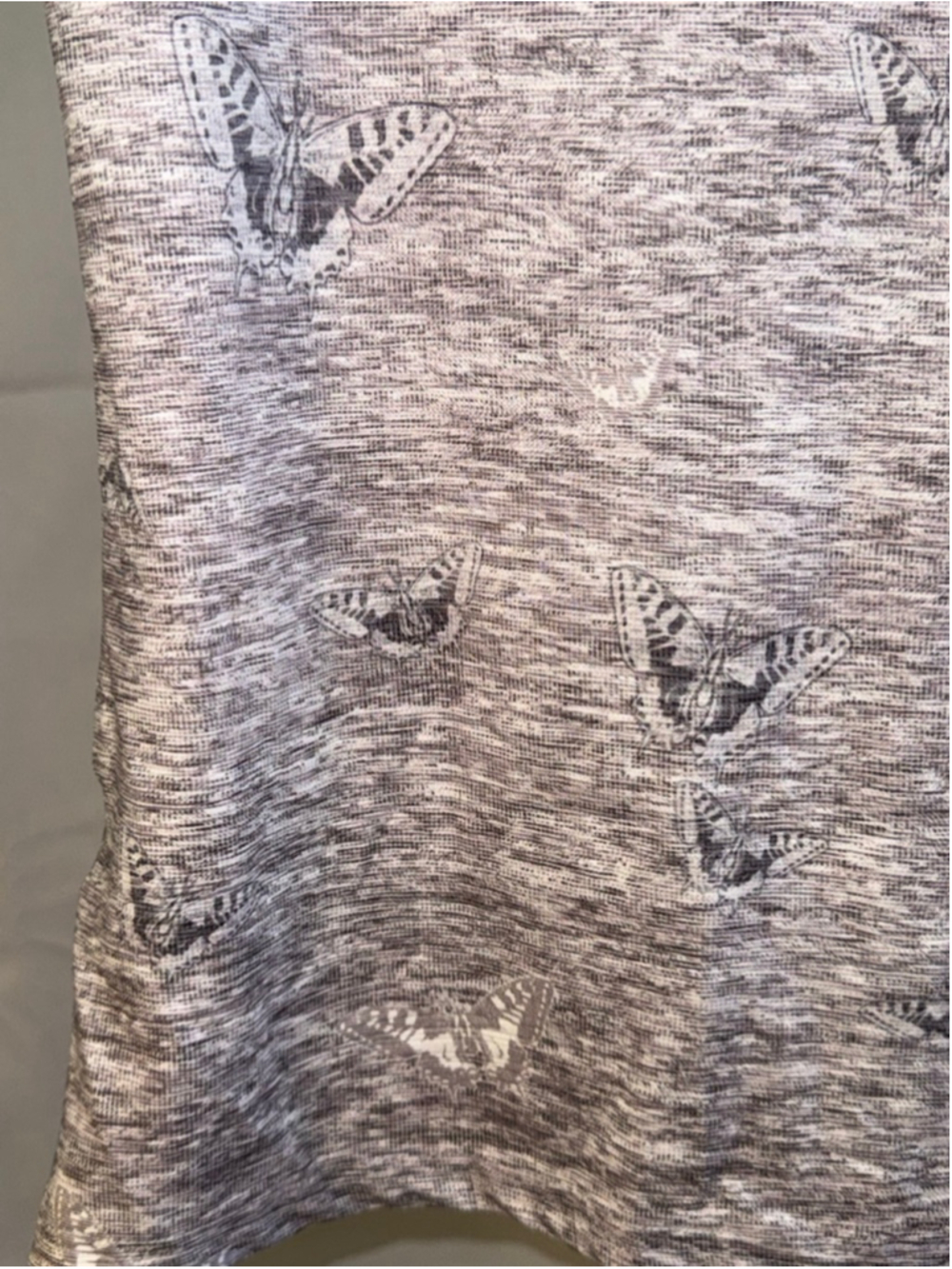 Women's Tango Mango Gray Black Short Sleeve Tee L - Picture 4 of 7